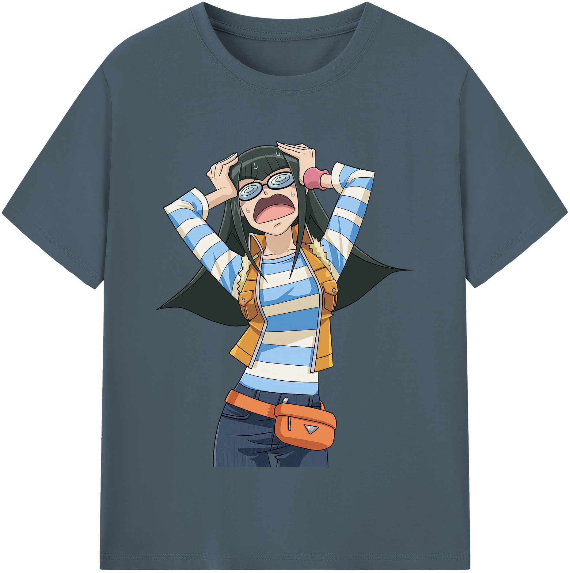 （画像用） 遊☆戯☆王 Yu-Gi-Oh! 綿100％半袖Tシャツ（フロントプリント）